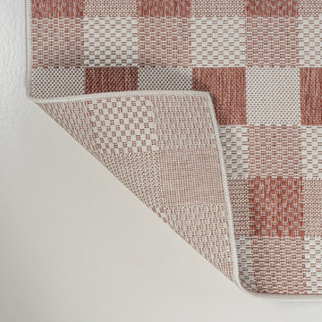 Darcy Traditional Geometric Bold Gingham Area Rug